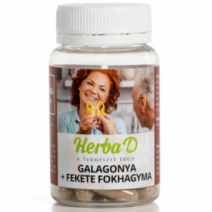 Herba-D Galagonya + Fekete fokhagyma kapszula - 30db