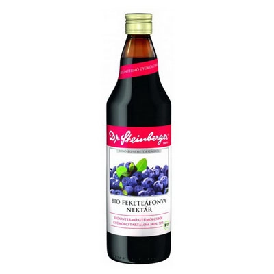 Dr. Steinberger BIO feketeáfonya nektár - 750ml 1 Dr. Steinberger BIO feketeáfonya nektár – 750ml