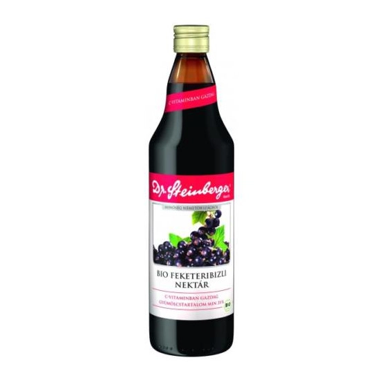 Dr. Steinberger BIO feketeribizlilé nektár - 750ml 1 Dr. Steinberger BIO feketeribizlilé nektár - 750ml