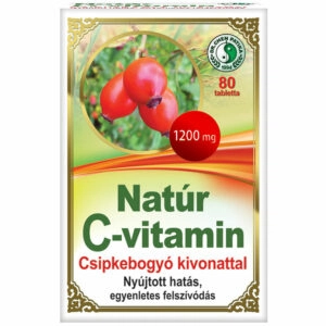 Dr. Chen Natúr C-vitamin csipkebogyó kivonattal tabletta - 80db