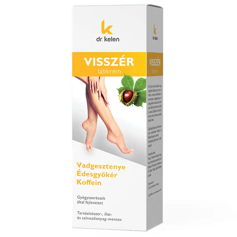Dr. Kelen visszér lábkrém - 100ml 1 Dr. Kelen visszér lábkrém - 100ml