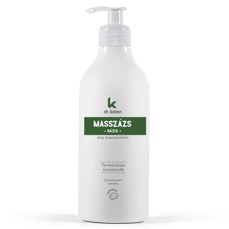 Dr. Kelen Bázis masszázskrém - 500ml 1 Dr. Kelen Bázis masszázskrém - 500ml
