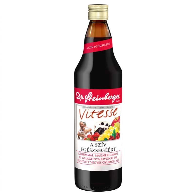 Dr. Steinberger Vitesse a szív egészségéért - 750ml 1 drsteinb-vitesse-a-sziv-egeszsegeert-750-ml