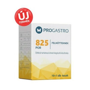Progastro 825 Élőflórát tartalmazó étrend-kiegészítő por - 10+1 tasak
