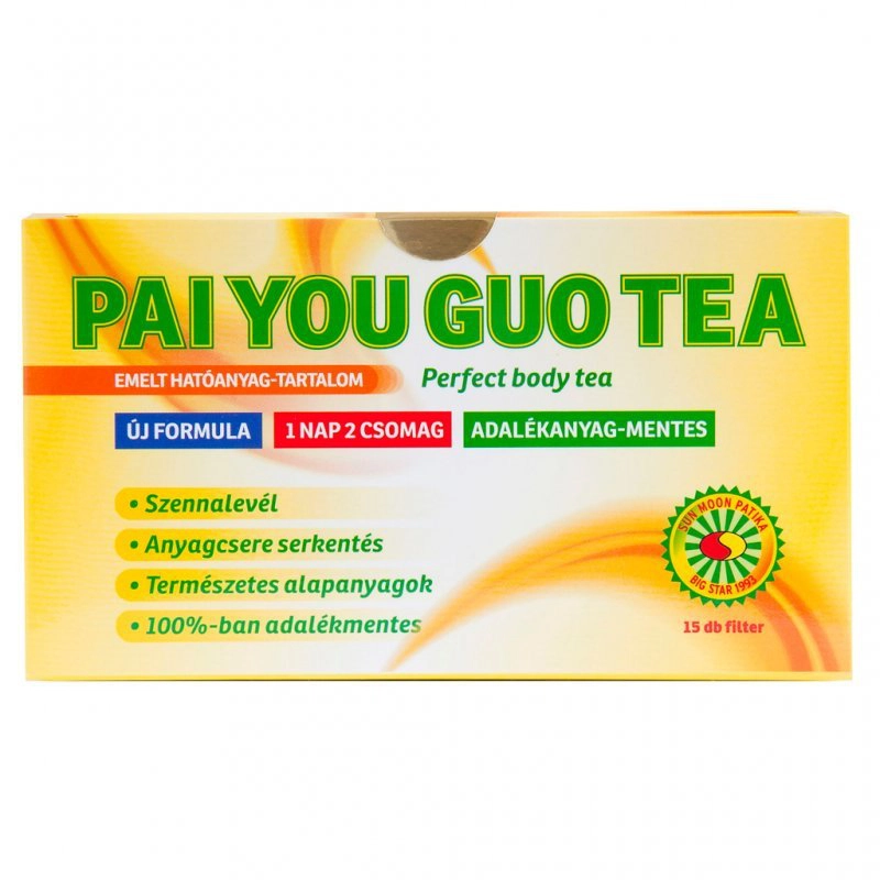 Sun Moon Pai you gou tea extra erős - 18 filter 1 Sun Moon Pai you gou tea extra erős – 15 filter