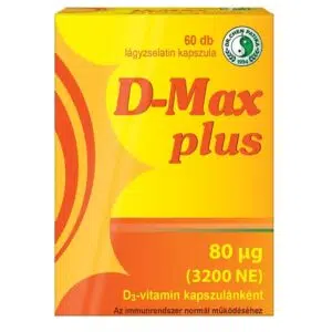 Dr. Chen D-Max plus D3-vitamin 3200NE kapszula - 60db