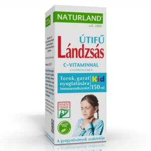 Naturland Lándzsás útifű szirup gyerekeknek - 150ml