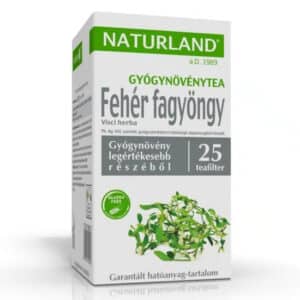 Naturland fehér fagyöngy tea - 25 filter/doboz