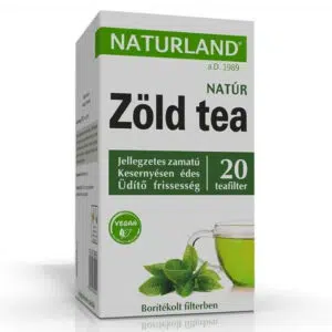 Naturland zöld tea - 20 filter/doboz