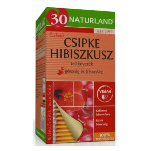 Naturland csipke-hibiszkusz tea – 20 filter/doboz