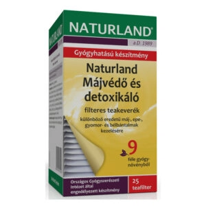 Naturland májvédő tea – 25 filter/doboz