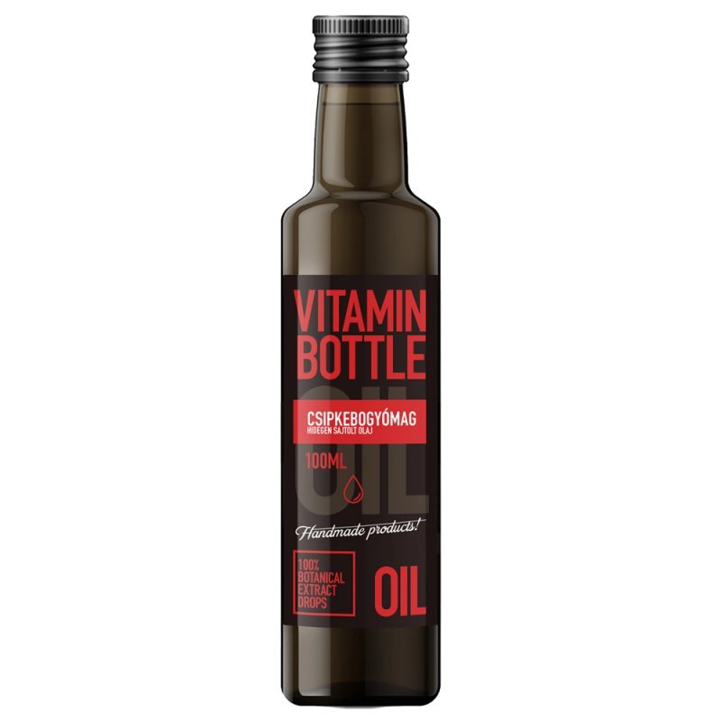 Vitamin Bottle Csipkebogyómag hidegen sajtolt olaj - 100ml 1 Vitamin Bottle Csipkebogyómag hidegen sajtolt olaj - 100ml