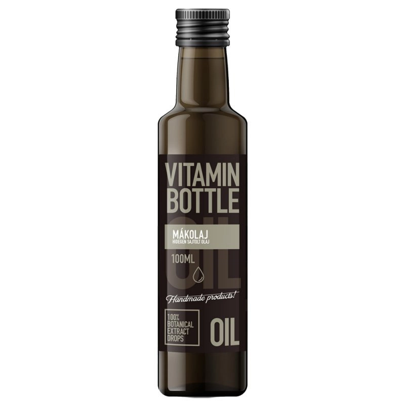 Vitamin Bottle Mákolaj hidegen sajtolt olaj - 100ml 1 Vitamin Bottle Mákolaj hidegen sajtolt olaj - 100ml