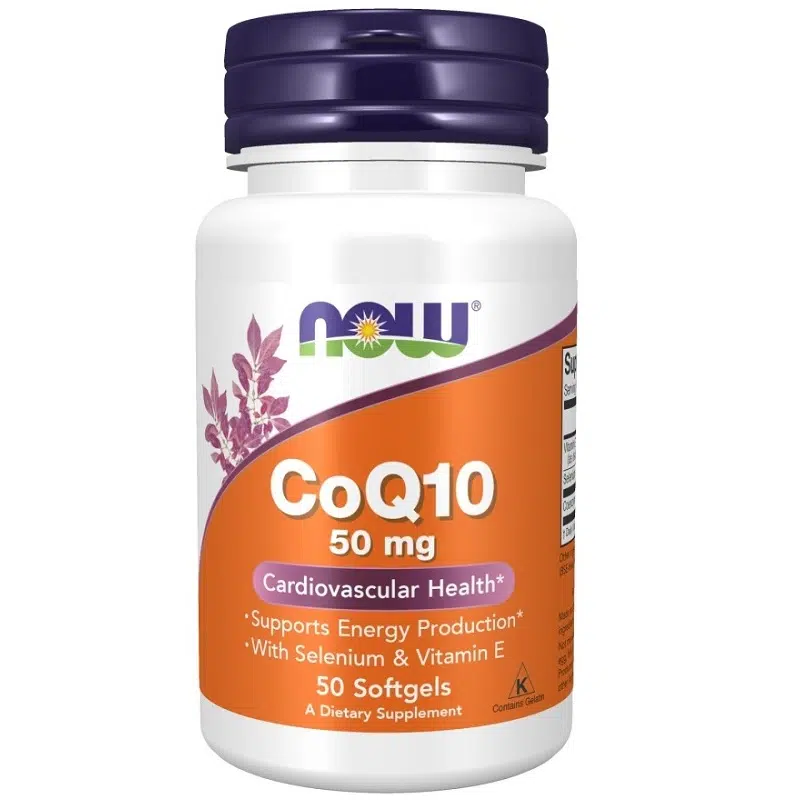 Now Q10 koenzim 50mg kapszula - 50db 1 Now Q10 koenzim 50mg kapszula - 50db
