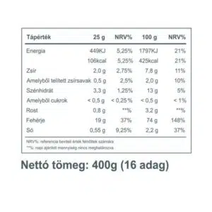Vitaking Protein csoki-fahéj növényi fehérje italpor - 400g 5 Vitaking Protein csoki-fahéj növényi fehérje italpor - 400g - Image 3