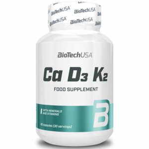 BioTech USA Ca-D3-K2-vitamin kapszula – 90db