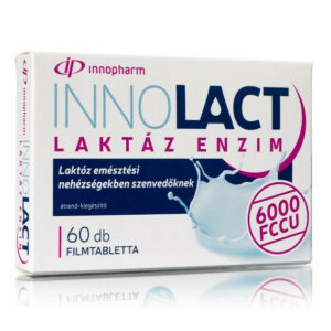 InnoPharm InnoLact Laktáz enzim 6000fccu filmtabletta - 60db