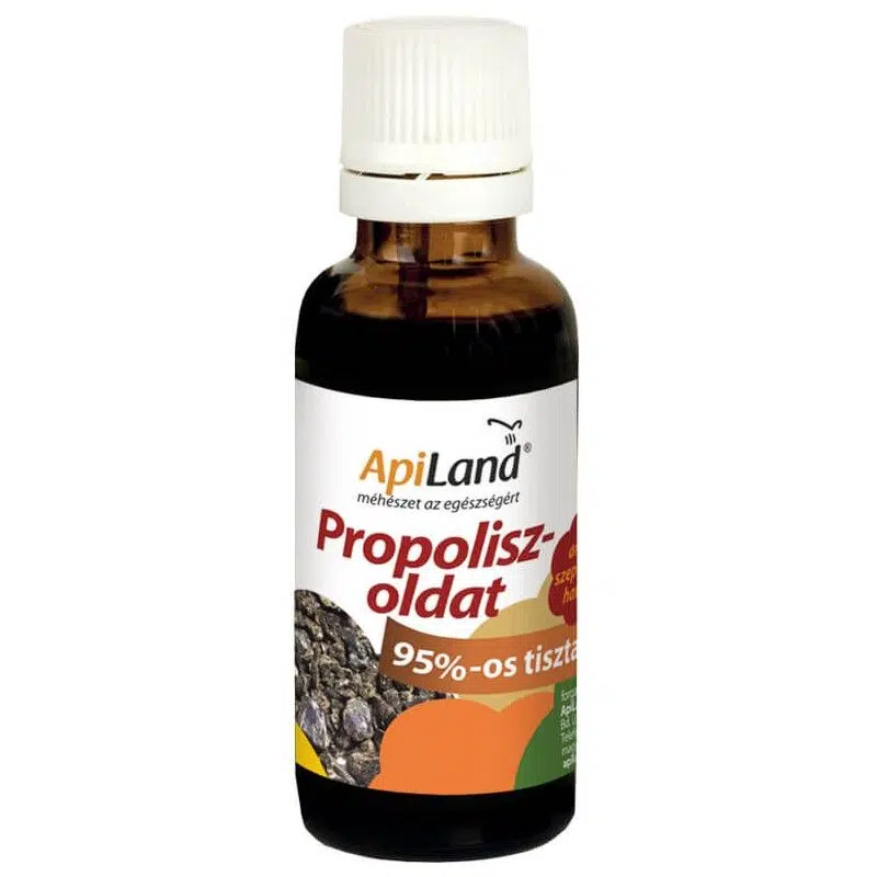 Apiland 95%-os tisztaságú propolisz oldat - 30ml 1 Apiland 95%-os tisztaságú propolisz oldat - 30ml