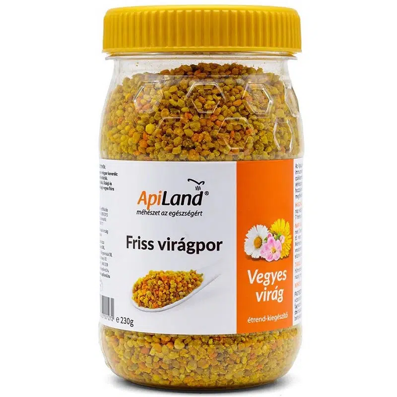 Apiland Friss virágpor vegyes virág - 230g 1 Apiland Friss virágpor vegyes virág - 230g