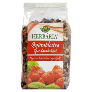Herbária Gyümölcstea eper darabokkal - 120g