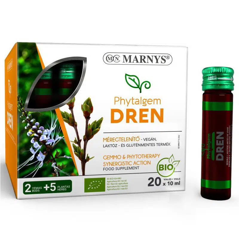Marnys Phytalgem Dren ivóampulla - 20x10ml 1 Marnys Phytalgem Dren ivóampulla – 20x10ml