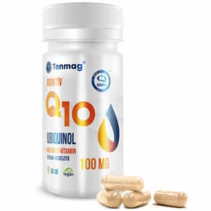 Tenmag Bioaktív Q10 Ubiquinol + C-vitamin 500mg kapszula - 30db