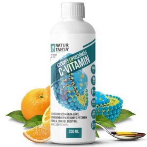 Natur Tanya Szerves Liposzómás C-vitamin + Cink folyékony formában - 200ml