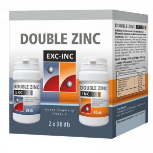 Flavin7 Double Zinc Exc-Inc kapszula - 2x30db