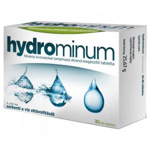 Hydrominum – növényi vízhajtó tabletta – 30db