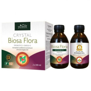 Vita Crystal BiosaFlora Omega-3 Essence - 2x300ml