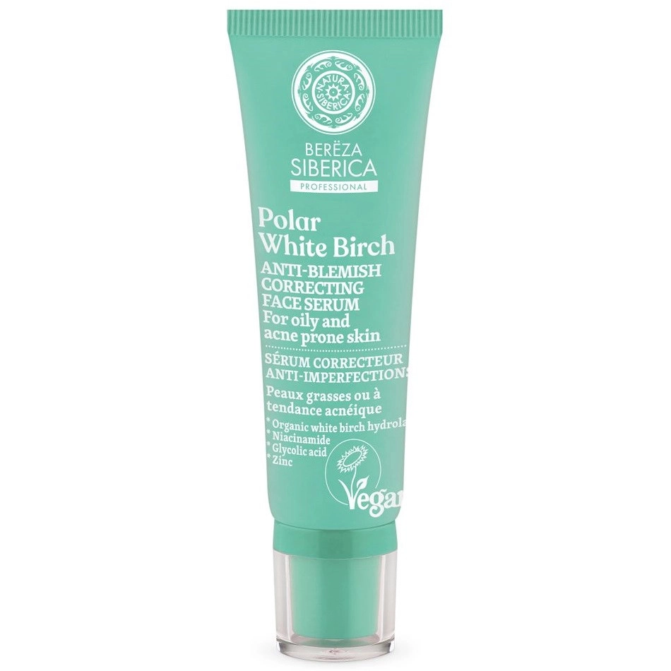 Bereza Siberica Sarki Fehér Nyír Bőrkorrigáló arcszérum - 30ml 1 Bereza Siberica Sarki Fehér Nyír Bőrkorrigáló arcszérum - 30ml