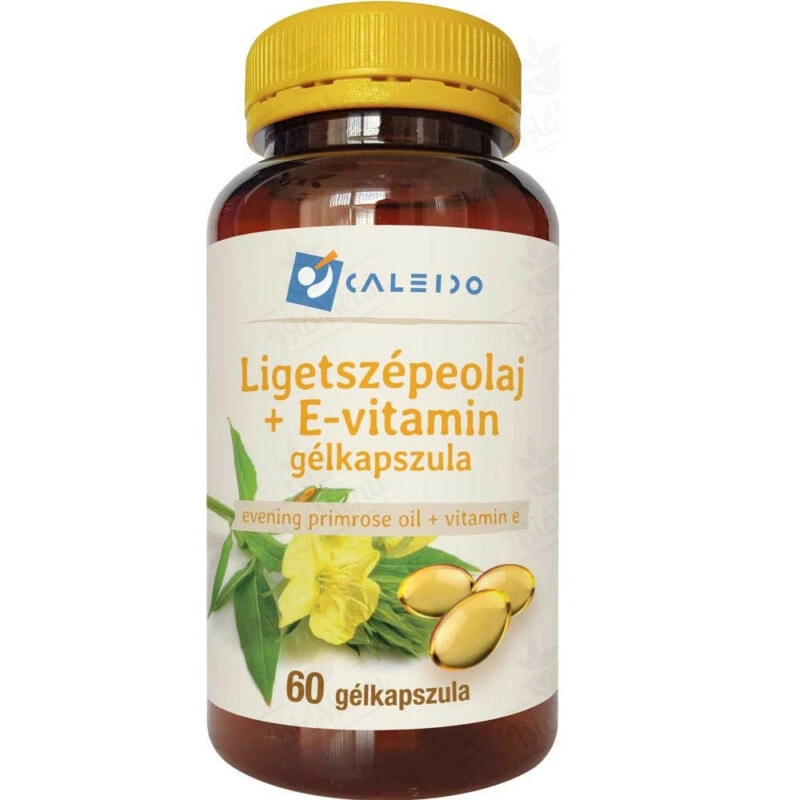 Caleido Ligetszépeolaj + E-vitamin gélkapszula - 60db