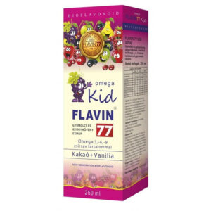 Flavin77 Omega Kid pink szirup - 250ml