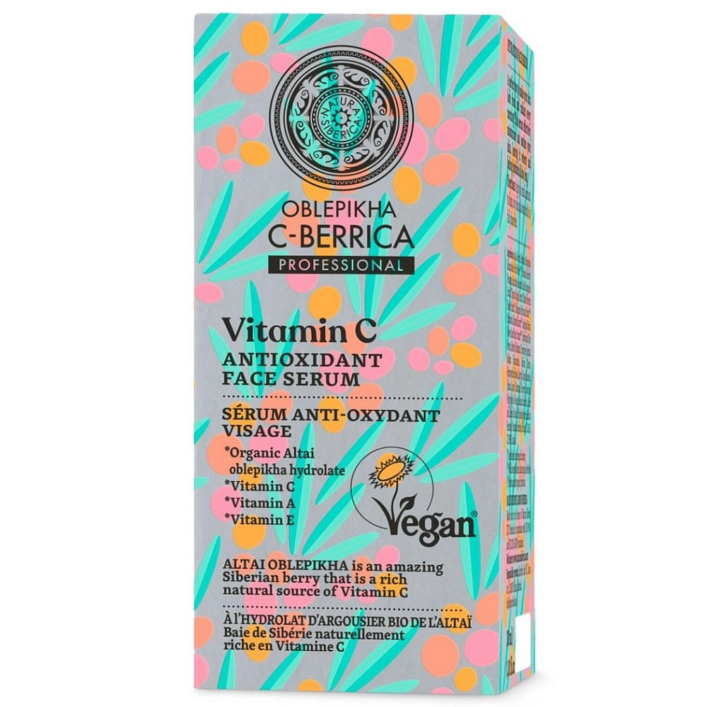 Oblepikha C-Berrica Antioxidáns arcszérum C-vitaminnal - 30ml 1 Oblepikha C-Berrica Antioxidáns arcszérum C-vitaminnal