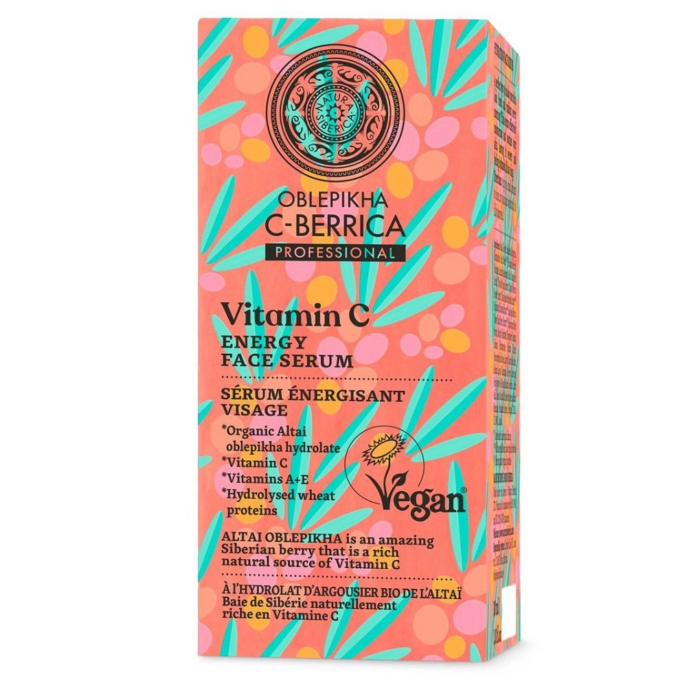 Oblepikha C-Berrica Energetizáló arcszérum C-vitaminnal - 30ml 1 Oblepikha C-Berrica Energetizáló arcszérum C-vitaminnal - 30ml