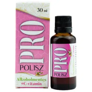 PRO/POLISZ Propolisz tinktúra alkoholmentes 1000mg C-vitaminnal - 30ml