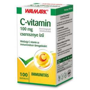 Walmark C-vitamin 100mg cseresznye ízű rágótabletta - 100db