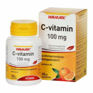 Walmark C-vitamin 100mg narancs ízű rágótabletta – 100db
