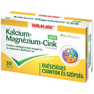Walmark Kalcium-Magnézium-Cink Aktív tabletta - 30db