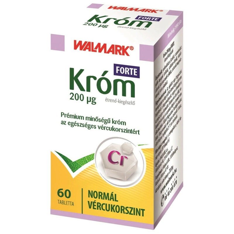 Walmark Króm Forte tabletta - 60db