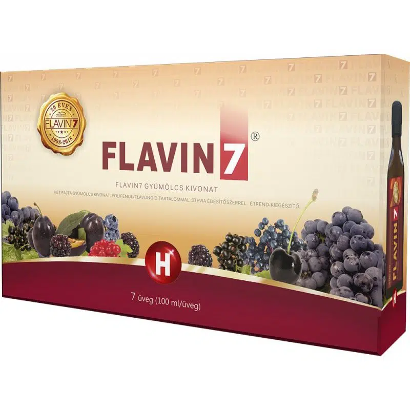Flavin7 gyümölcslé kivonat - 7x100ml 1 Flavin7 gyümölcslé kivonat - 7x100ml
