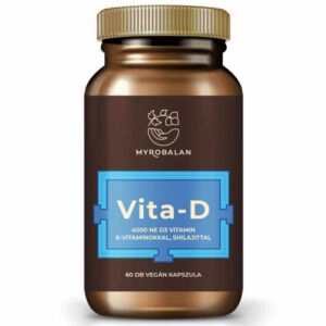 Myrobalan Vita-D 4000NE+K1+K2-vitamin kapszula – 60db