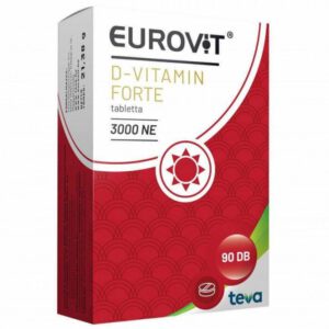 Eurovit D-vitamin Forte 3000NE kapszula - 90db