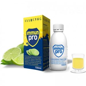ImmunPro Liposzómás Immunerősítő Emulzió citrom-lime ízesítésben - 150ml