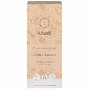 Khadi Hajápoló kúra - Senna/Cassia színtelen hajfestékpor - 100g