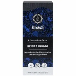 Khadi Hajfesték por kékesfekete - 100% Indigó-tartalommal - 100g