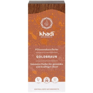 Khadi Növényi hajfesték - aranybarna - 100g