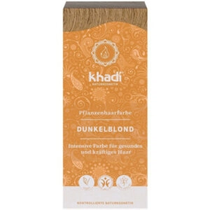 Khadi Növényi hajfesték - sötétszőke - 100g