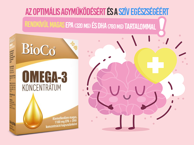 omega 3 a szív és az agy egészségéért