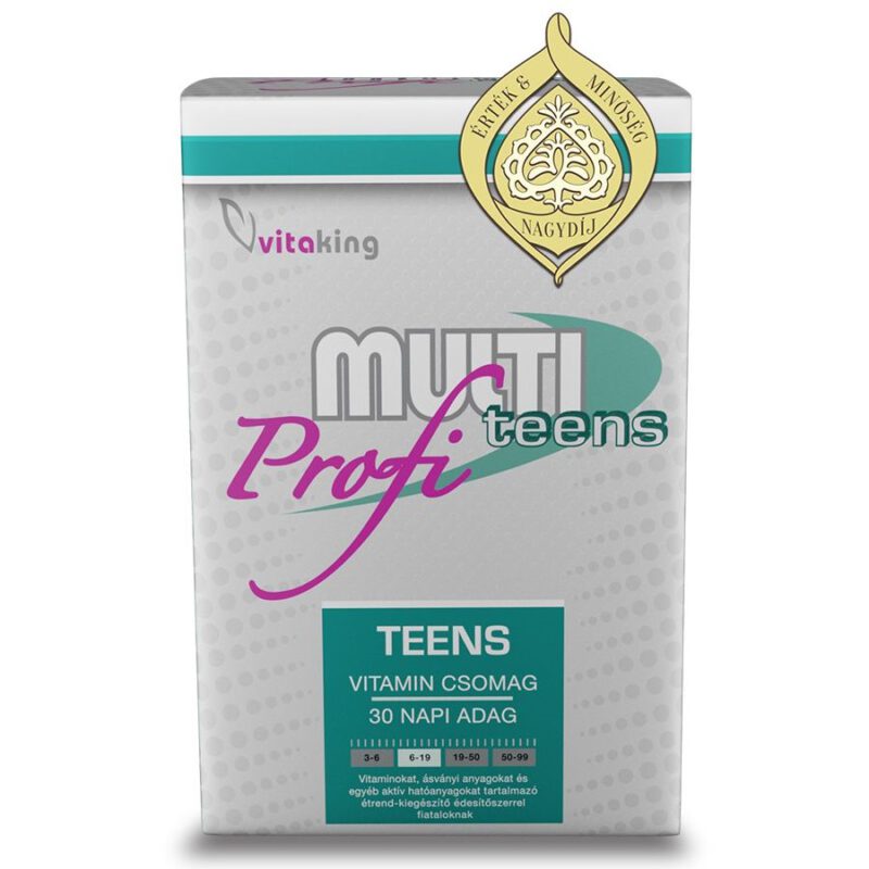 Vitaking Multi Teens Profi vitamin csomag - 30db